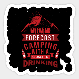 Camping Club Sticker